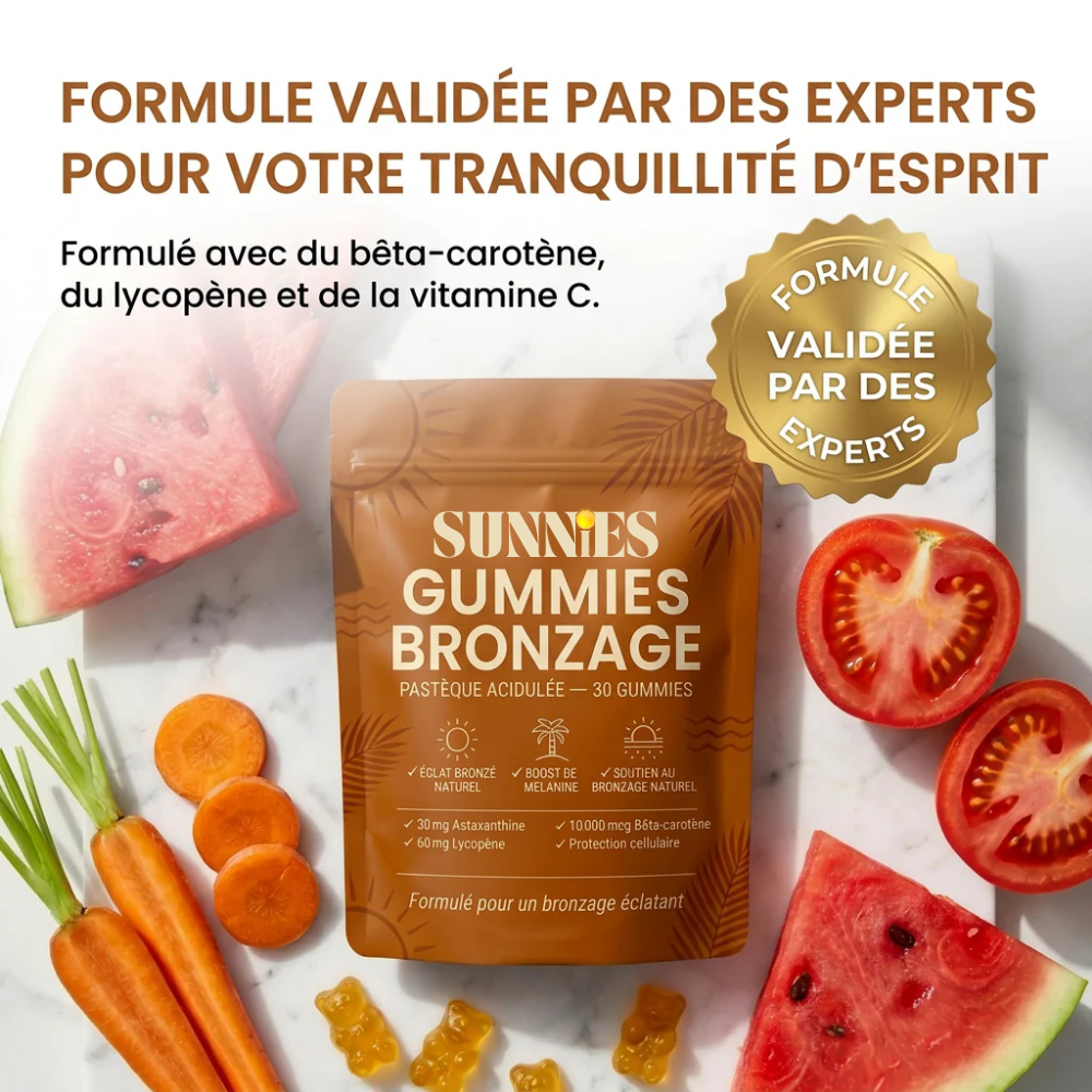 SUNNIES - Gummies Bronzants