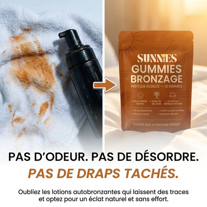 SUNNIES - Gummies Bronzants